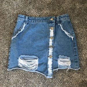 FOREVER 21- denim skirt